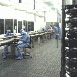 Cavity assembly in the clean room