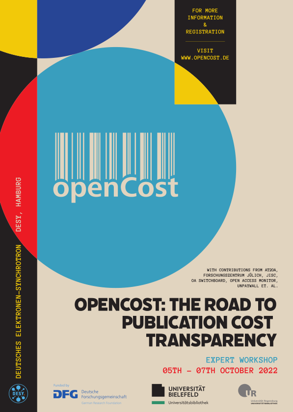 openCost Expert Workshop Hamburg, Poster