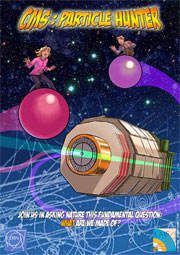 The front cover of the CMS comic-book