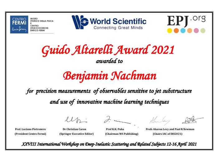 Experimental 2021 Award