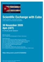 Virtual panel discussion - Scientific Exchange with Cuba