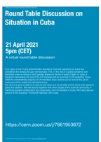 Round Table Discussion on Situation in Cuba