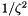 $1/\zeta^2$