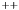 $^{++}$