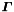$\Vek{\Gamma}$