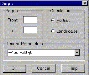 dvips parameters