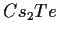 $Cs_2Te$